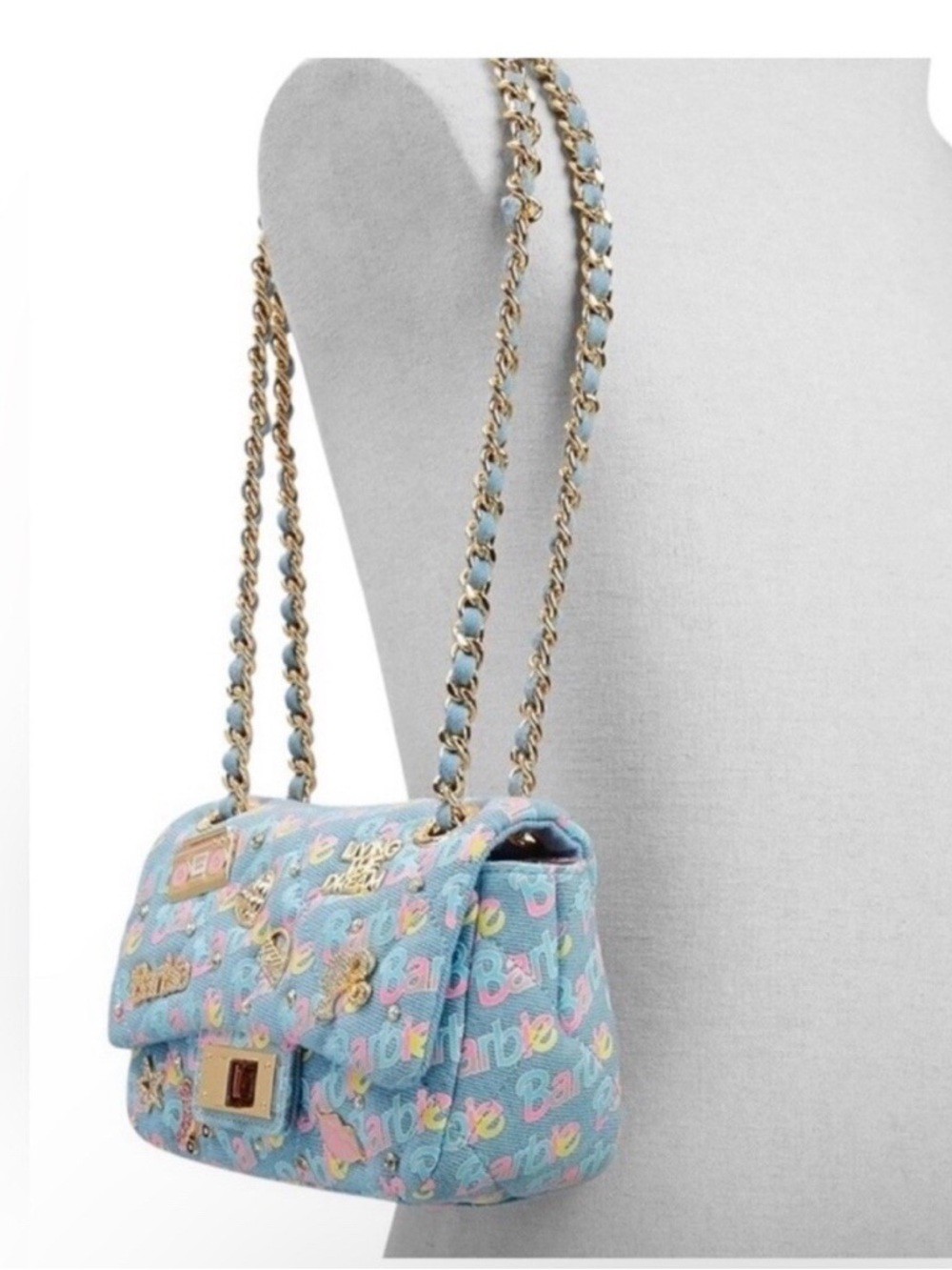 ALDO x Barbie Barbieqcross Crossbody Bag blue htf